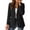 *Black, variant on Women's Long Sleeve Single-Breasted Blazer, Ladies' Casual Work Office Suit Jacket, Open Front Solid Color Formal Coat For Women,Beige,S-3XL