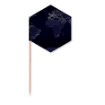 thumbnail image 1 of Mystery Space Planet Earth Aerial Map Toothpick Flags Cupcake Picks Party Celebration, 1 of 3