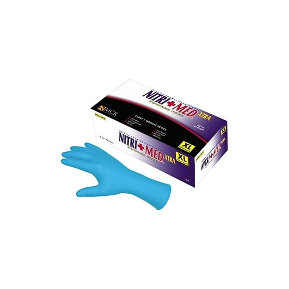 MCR 127-6012L Large Nitri Med-Xtra Nitrile Glove Powder Free