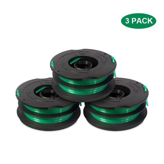 Mosiee Performance Supérieure avec Bobine de 3 Pcs pour Tondeuse Black & Decker Df080 Rc080P, Compatible avec Gh1000 Gh1100 Gh2000 Durable