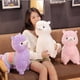 thumbnail image 5 of Lindo Algodón Llama Animal De Peluche Felpa Alpaca Juguetes Animales Felpa Cojín Muñeca,Rosado,11 Afortunado Sencillez, 5 of 5