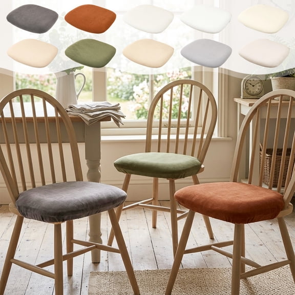 Ouuluon Office Chair Cushion, Soft Waterproof Seat Cushion, Washable Seat Cushions for Home Dining Room Restaurant