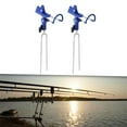 thumbnail image 4 of jinwen 2Pcs Titulaire de Canne à Pêche Support de Support de Poteau de Pêche Support Extérieur Bleu, 4 of 8