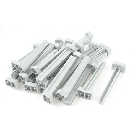 

25pcs Vertical Mount PCB Circuit Board Card Slot Guide Rail Holder Bar