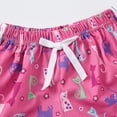 thumbnail image 5 of Toddler Girls Shorts Boys Cartoon Floral Printed Sport Kids Beach Shorts for Girls Hot Pink Size 5-6T, 5 of 6