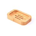 thumbnail image 4 of Jabonera de bambú de madera Natural para baño, accesorios de almacenamiento de cocina, 1 ud., 4 of 4