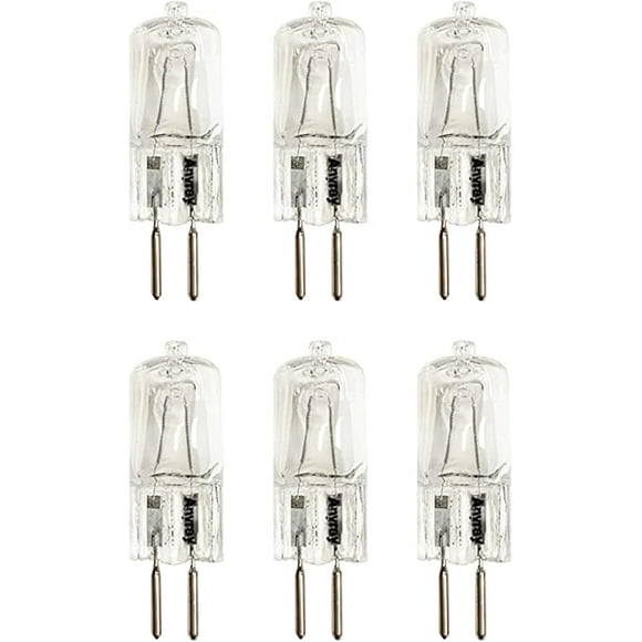 shiyou-(6)-Bulbs Replacement for Candle Warmer lamp G5.3 110V 35 Watt (2-Pins) 120 Volts 35W