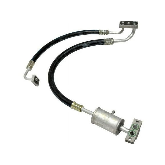 A/C Discharge and Liquid Line - Compatible with 1987 - 1991 Dodge D150 1988 1989 1990
