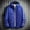 4#Blue, variant on Men's Ultra-Light Down Packable Jacket | Layering | Zippered Pockets | Water Repellent | Solid Color Zippered Pockets Fashionable Standing Collar Lightweight Business Down Jacket
