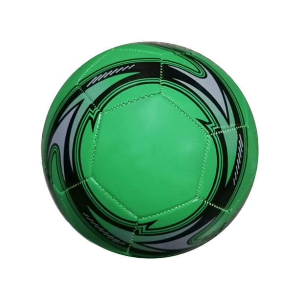 Balón de fútbol ligero de cuero PU, juguetes duraderos de 8 pulgadas, tamaño oficial, fútbol para Verde