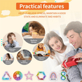 thumbnail image 2 of 120 Pcs Calm Strips,Anxiety Sensory Stickers,Breath Strips,Anxiety Relief Items for Mood Calming Stress Relief Stickers,120x Calm Strips, 2 of 7