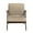 Light Brown, variant on Xukmct Velvet Upholstery Accent Chair with Wood Frame, Mid Century Modern Armchair for Living Room, Bedroom, Office, Light Brown