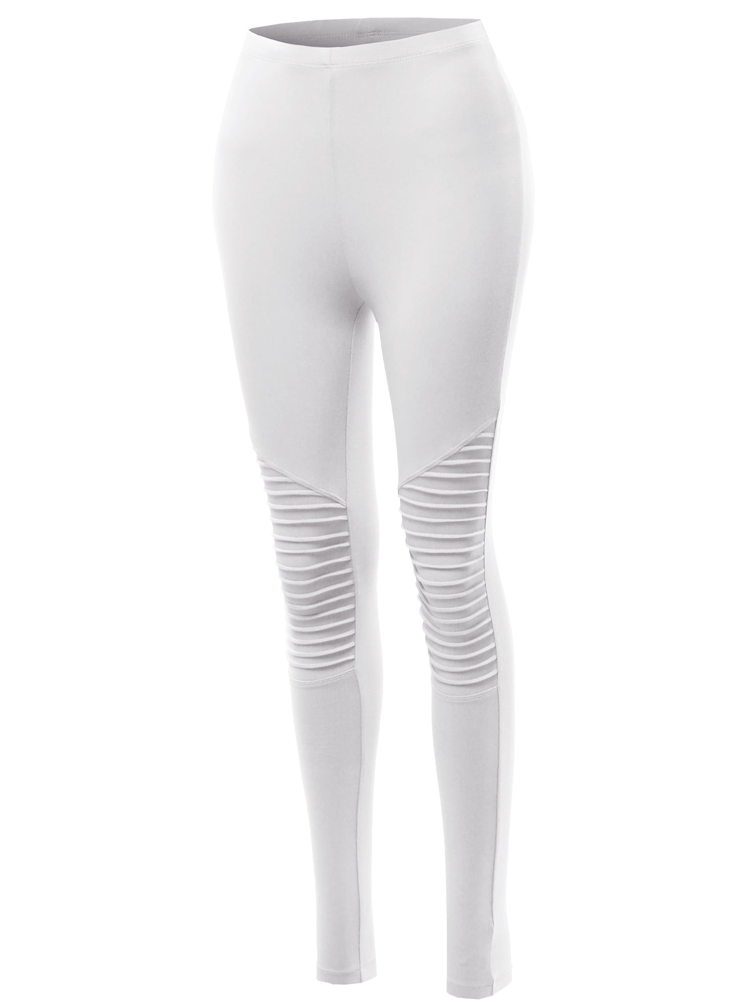 Women's White Leggings Full Length