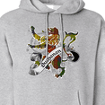 thumbnail image 3 of Inktastic Buchanan Tartan Lion Adult Hoodie Sweatshirt, 3 of 4