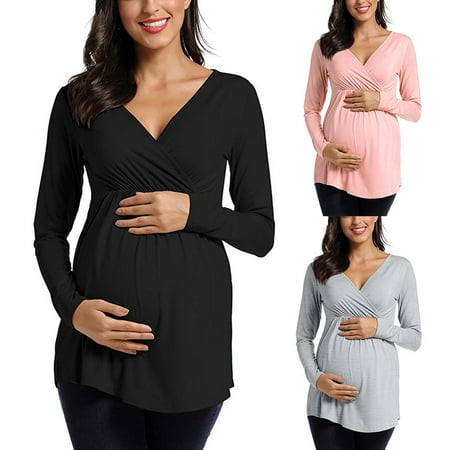 

Tejiojio Maternity/Labor/Nursing Clothing Clearance Maternity Sleeveless Striped Print Breastfeeding Sundress Pregnancy Dress