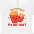 thumbnail image 4 of Inktastic Hooray It's Fry-Day with Cute Fries Girls Baby Dress, 4 of 5