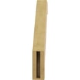 thumbnail image 4 of Ekena Millwork 3"W x 16"D x 22"H Burlington Rough Cedar Woodgrain TimberThane Knee Brace, Primed, 4 of 6