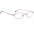 thumbnail image 2 of Womens Optical Eyewear - Oval Shape, Metal Full Rim, Lilac, 2 of 4