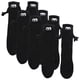 thumbnail image 2 of Calcetas Modernas Animadas MagSoxBlack 4Pares Negro 5-9.5US Animados Calcetines Tubo Medio Magnéticos Poliéster., 2 of 5
