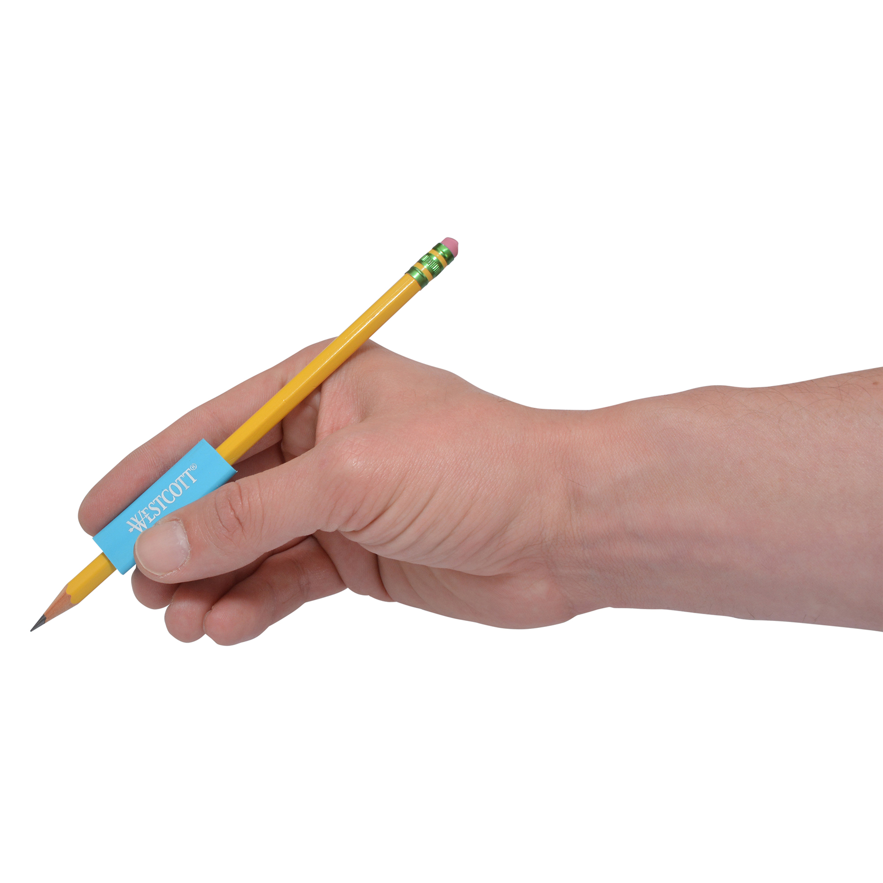 Westcott Erasers Fun Pack, Assorted Colors, 40 Per Pack, 2 Packs