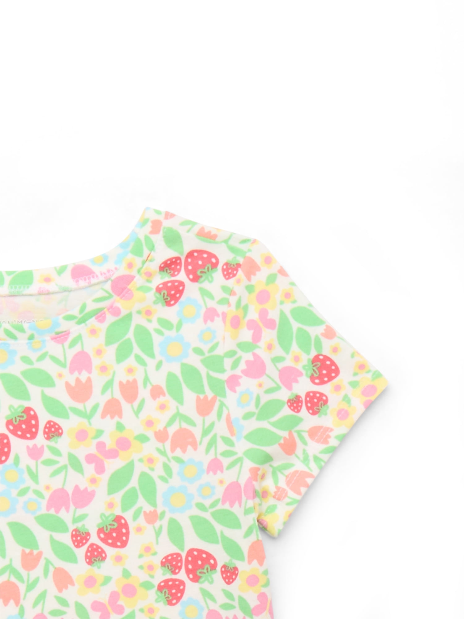 Garanimals Toddler Girl Short Sleeve Print T-Shirt, Sizes 18M-5T