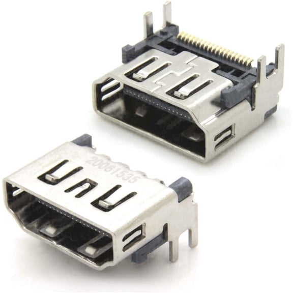 HDMI Port Socket Connector Replacement for PlayStation 5 PS5 PS5 Pro Pack of 2