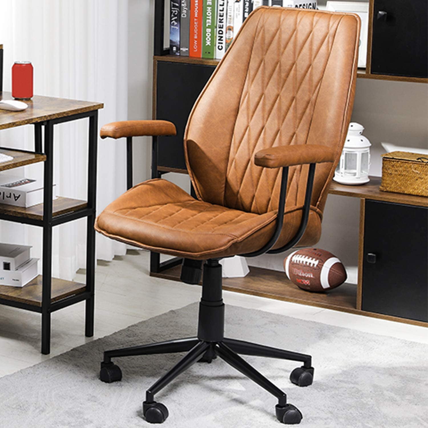 DICTAC Home Office Chair Computer Chairs with Removable armrest ...