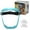 Mint Green, variant on Full Face Safety Shield Anti-Fog Clear Visor Protective Mask, Adjustable Head Strap for Grinding, Cutting & Welding, Scratch Resistant & Impact Proof Safety Shield Black 1Pcs