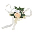 thumbnail image 1 of Wedding Chair Back, Chair Decoration Wedding Chair Sign Simulation Flower Wedding Decoration For Wedding Reception, 1 of 8