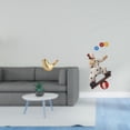thumbnail image 2 of Figurita de con pájaros dorados, estatua de animal, adorno moderno para decoración del hogar, escultura de pájaro, colección, estatuilla, centr, 2 of 7