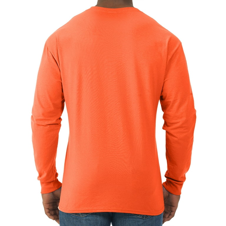 walmart orange long sleeve shirt