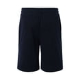 thumbnail image 6 of Corduroy Waffle Shorts for Men Summer Casual Elastic Waist Wide Straight Leg Relaxed Fit Bermuda Shorts with Pockets, 6 of 8