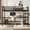 Black 82, variant on Metal Queen Size Loft Bed with Power Outlet and LED Lighted, Space-Saving, Noise Reduced, Black