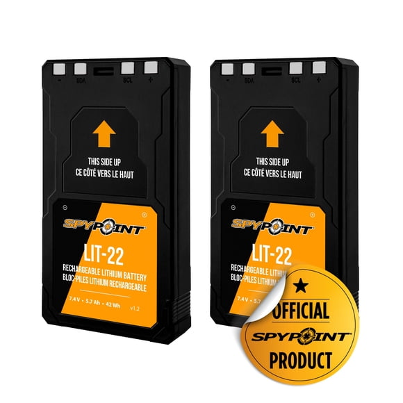 Paquete de baterías de litio recargables de 5,4 Ah 7,4 V para SPYPOINT