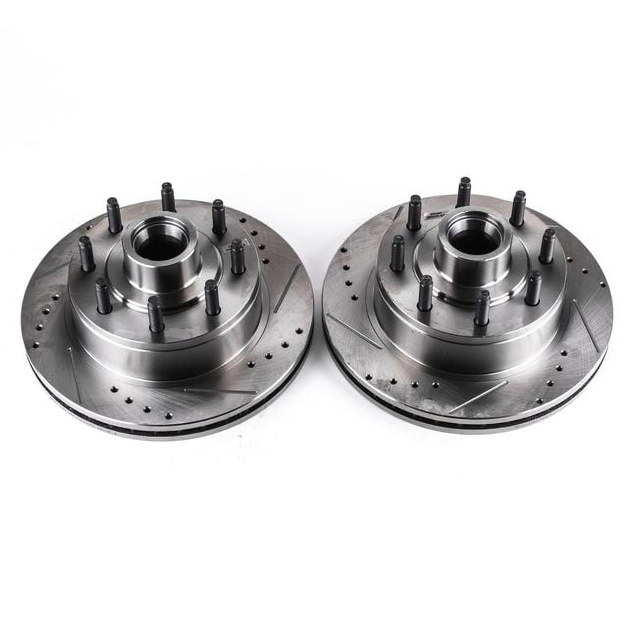 Power Stop AR8546XPR Evolution Drilled & Slotted Rotors -Front
