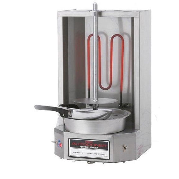 120 Volts Optimal Automatics 3PEM Mini Autodoner 12 lb. Vertical Broiler - Electric