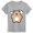 Grey, variant on Girls Cute Bear Print Short Sleeve Round Neck Loose Soft Tee Black 1-2 Years
