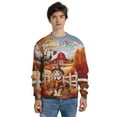 thumbnail image 4 of Thanksgiving Manx Pilgrim Grateful, Thankful, Blessed Fall Welcome All Over Print 3D Sweatshirt Unisex Merch Cat Lover Kitten Owner Gifts - 00021, 4 of 6