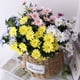 thumbnail image 2 of Ramo de flores artificiales Billuyoard 2 piezas amarillo, 2 of 6