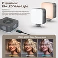 thumbnail image 4 of SmallRig Universal Phone Video Rig Kit for iPhone, Smartphone and Cameras, Phone Stabilizer Rig w/Tripod Microphone LED Light Side Handle Power Bank Holderm, for Vlogging & Live Streaming - 3384B, 4 of 5