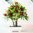 thumbnail image 4 of CreativeArrowy Fruit Pot Fake Potted Fruits Simulated Bonsai Artificial Plants Strawberry Home Decoration Simulation Foam Ornaments, 4 of 11