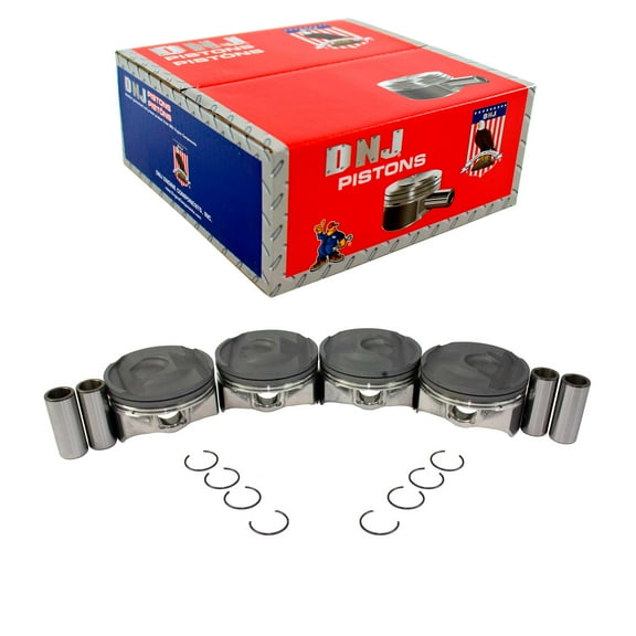 DNJ P4326 Pistons Set Fits Cars & Trucks 13-17 Buick Cadillac Chevrolet GMC 2.5L DOHC
