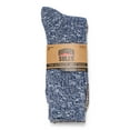 thumbnail image 2 of Rugged Soles Men's Ribbed Crew Socks, 2-Pack, Shoe Sizes 7-12, 2 of 4