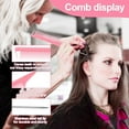 thumbnail image 6 of 3 Pcs Slick Back Hair Brush Set with Edge Brush, Bristle Brush, Rat Tail Comb, Teasing Brush Set for Smoothing Baby Hair & Flyaways - Pink, 6 of 6
