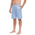 thumbnail image 2 of Hurxie Mens Gym Basketball Shorts with Pockets - Quick Dry Lightweight Mesh Athletic Shorts Blue,5XL, 2 of 7
