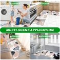 thumbnail image 5 of Boho Geometry Kitchen Mats for Floor Cushioned Anti Fatigue 2 Piece Set Modern Kitchen Runner Rugs Non Skid Washable Plant Colorful Modern Doormat for Kitchen Bathroom Bedroom Decor, 5 of 5