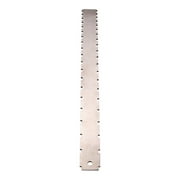 TOBERICH Guitar Neck Notched Straight Edge Luthiers Tool For Most Electric Guitars For Gibson Fretboard And Frets Stainless Steel