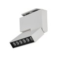 thumbnail image 1 of Foco de luz LED de riel ajustable, luz de pared, CA 110 V, 220 V, 30 W, luces de techo, focos para habitación, tienda, loft, dormitorio, 6500 K, 12 W, blanco, 1 of 5