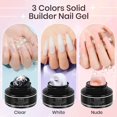 thumbnail image 4 of Gel Builder SUPWEE Solid para decoración de uñas 3D, antiadherente, manos, 4 of 8