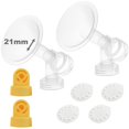 thumbnail image 1 of Piezas para extractor de leche NENESUPPLY: Bridas válvulas y membranas de 21 mm, 1 of 8